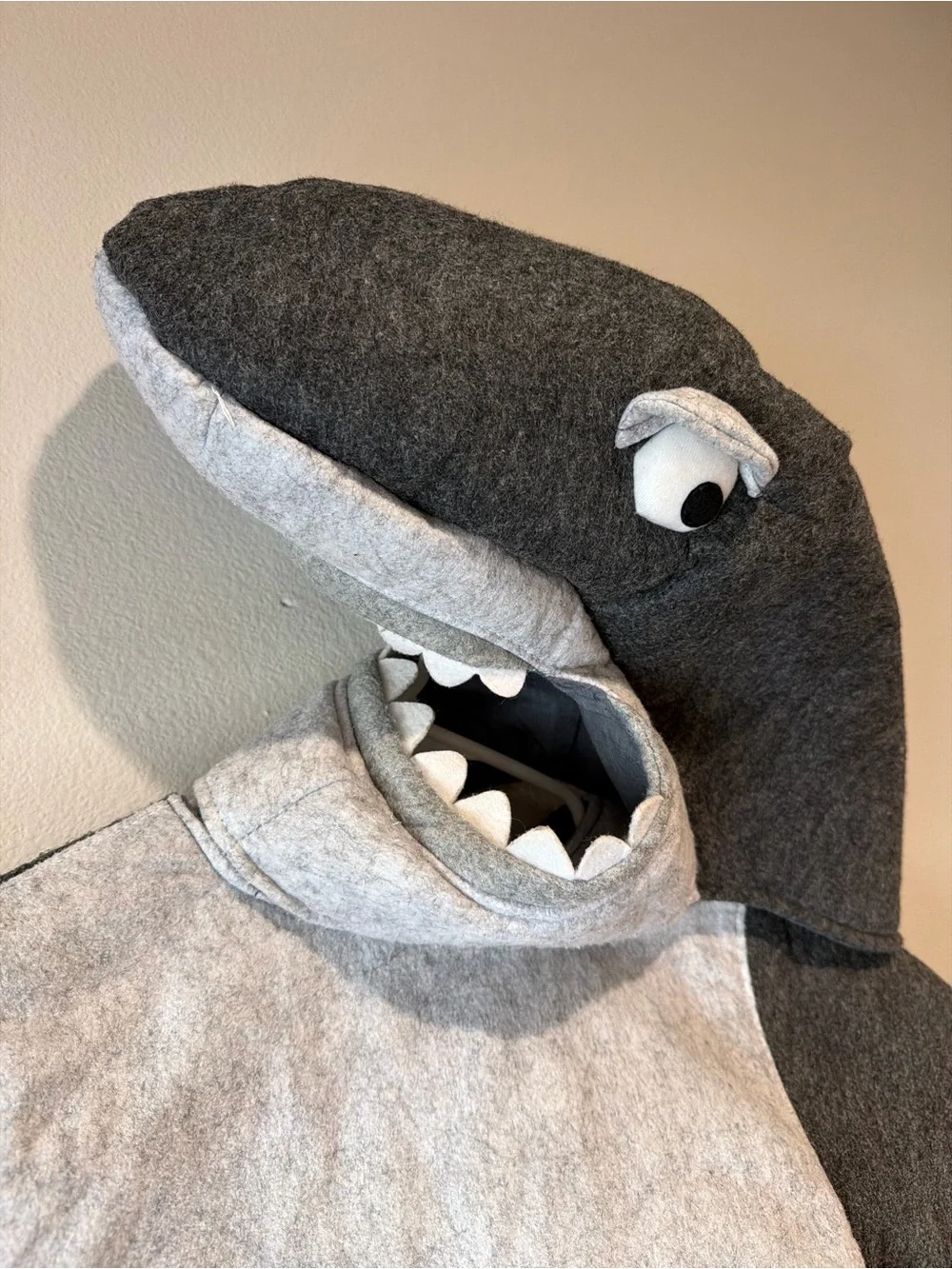 Pottery Barn Kids Shark Costume & Treat bag